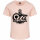 Ozzy Osbourne (Skull) - Girly shirt, pale pink, black, 104