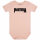 Pantera (Logo) - Baby bodysuit, pale pink, black, 56/62