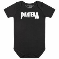 Pantera (Logo) - Baby bodysuit - black - white - 56/62