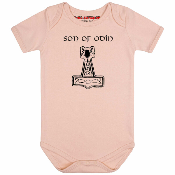 son of Odin - Baby Body, hellrosa, schwarz, 68/74
