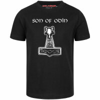 son of Odin - Kids t-shirt, black, white, 140