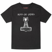 son of Odin - Kids t-shirt, black, white, 140