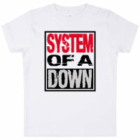 System of a Down (Logo) - Baby t-shirt - white -...