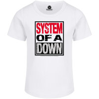 System of a Down (Logo) - Girly Shirt - weiß -...