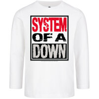 System of a Down (Logo) - Kids longsleeve, white, multicolour, 104