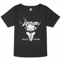 Venom (Black Metal) - Girly Shirt, schwarz, weiß, 116