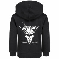 Venom (Black Metal) - Kids zip-hoody, black, white, 104
