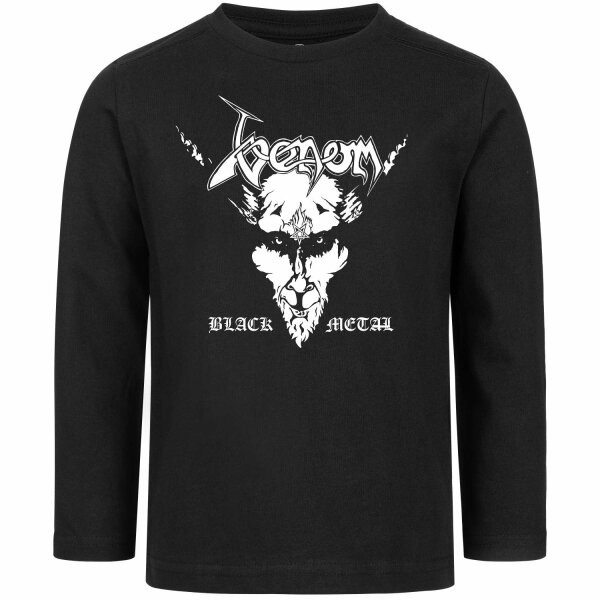 Venom (Black Metal) - Kids longsleeve, black, white, 164