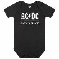 AC/DC (Baby in Black) - Baby Body - schwarz - weiß...