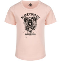 Alice Cooper (Raise the Dead) - Girly shirt, pale pink, black, 104