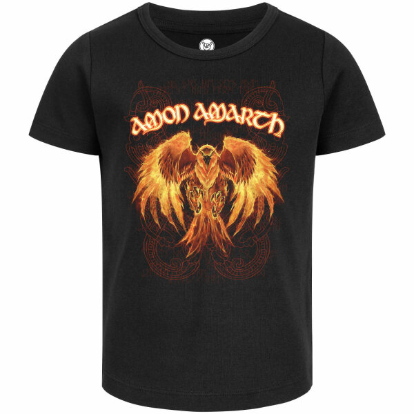 Amon Amarth (Burning Eagle) - Girly shirt, black, multicolour, 104
