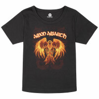 Amon Amarth (Burning Eagle) - Girly Shirt, schwarz, mehrfarbig, 152