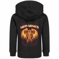 Amon Amarth (Burning Eagle) - Kids zip-hoody, black, multicolour, 104