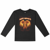 Amon Amarth (Burning Eagle) - Kids longsleeve, black, multicolour, 140