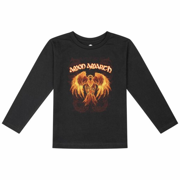 Amon Amarth (Burning Eagle) - Kids longsleeve, black, multicolour, 164