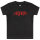 Anthrax (Logo) - Baby T-Shirt - schwarz - rot - 56/62