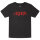 Anthrax (Logo) - Kinder T-Shirt - schwarz - rot - 152