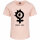 Arch Enemy (Rebel Girl) - Girly shirt, pale pink, black, 140
