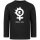 Arch Enemy (Rebel Girl) - Kids longsleeve, black, white, 164