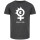 Arch Enemy (Rebel Girl) - Kinder T-Shirt, charcoal, weiß, 116