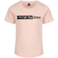 At the Gates (Logo) - Girly Shirt, hellrosa, schwarz, 116