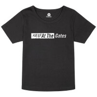 At the Gates (Logo) - Girly shirt, black, white, 92