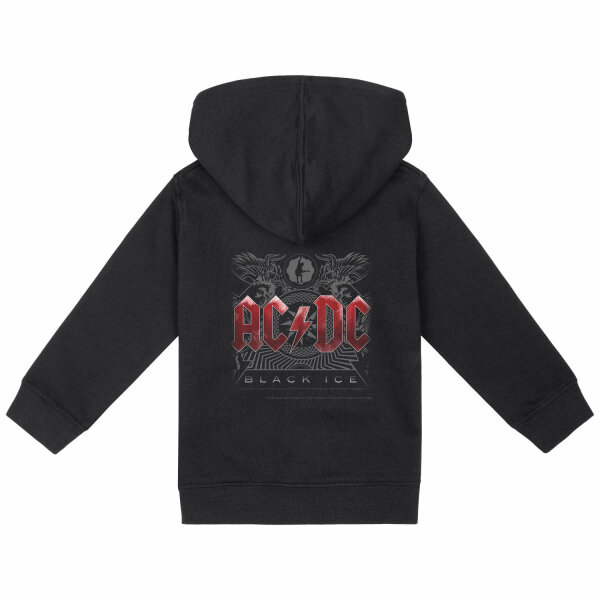 AC/DC (Black Ice) - Baby zip-hoody, black, multicolour, 56/62