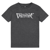 Bullet For My Valentine (Logo) - Kids t-shirt, charcoal, white, 104