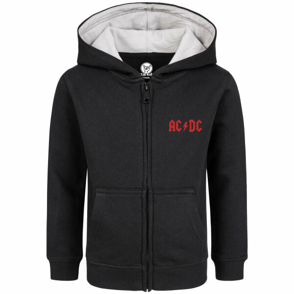 AC/DC (Black Ice) - Kids zip-hoody, black, multicolour, 104