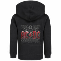AC/DC (Black Ice) - Kids zip-hoody, black, multicolour, 104