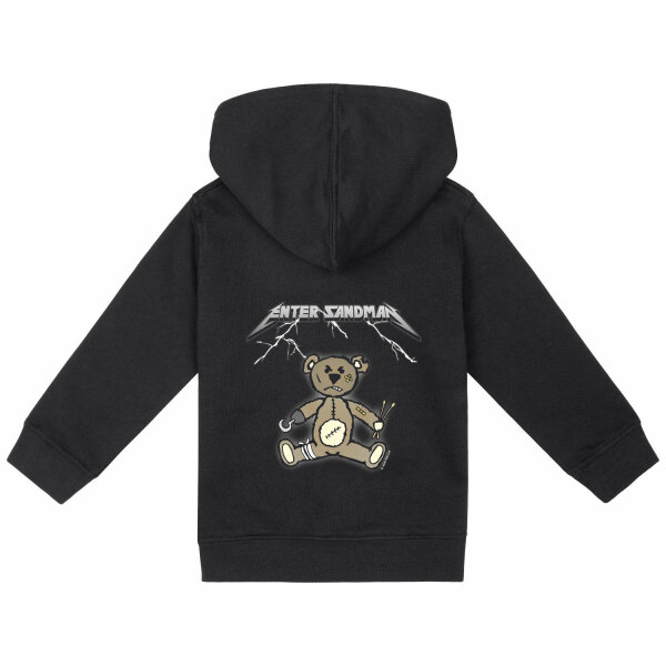 Enter Sandman (Metallica Tribute) - Baby zip-hoody, black, multicolour, 80/86