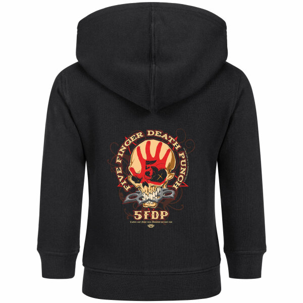 Five Finger Death Punch (Knucklehead) - Baby zip-hoody, black, multicolour, 56/62