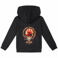 Five Finger Death Punch (Knucklehead) - Kinder Kapuzenjacke, schwarz, mehrfarbig, 128