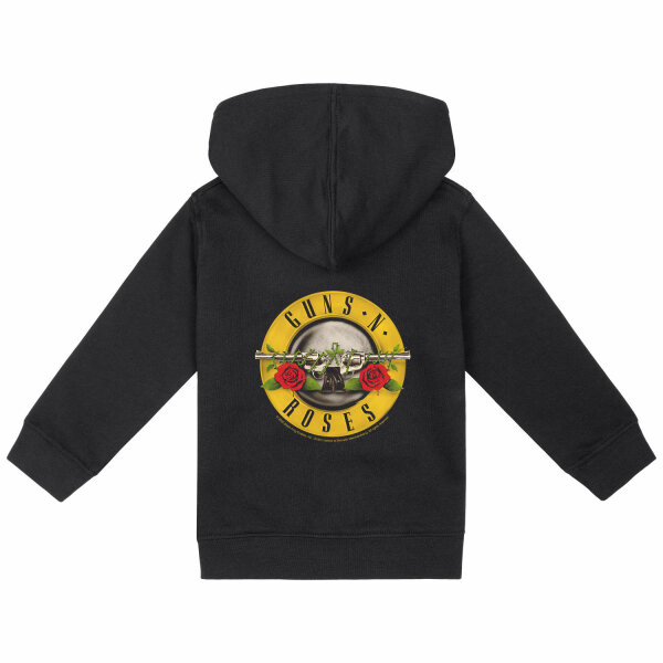 Guns n Roses (Bullet) - Baby Kapuzenjacke, schwarz, mehrfarbig, 80/86