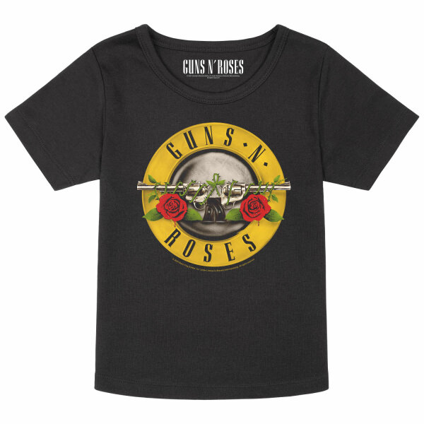 Guns n Roses (Bullet) - Girly shirt, black, multicolour, 128