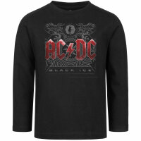 AC/DC (Black Ice) - Kinder Longsleeve, schwarz, mehrfarbig, 140