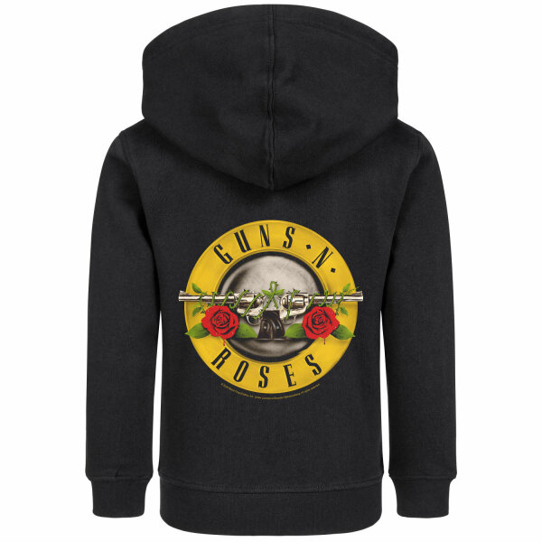 Guns n Roses (Bullet) - Kinder Kapuzenjacke, schwarz, mehrfarbig, 116