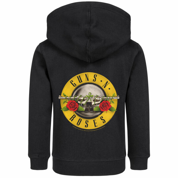 Guns n Roses (Bullet) - Kinder Kapuzenjacke, schwarz, mehrfarbig, 164