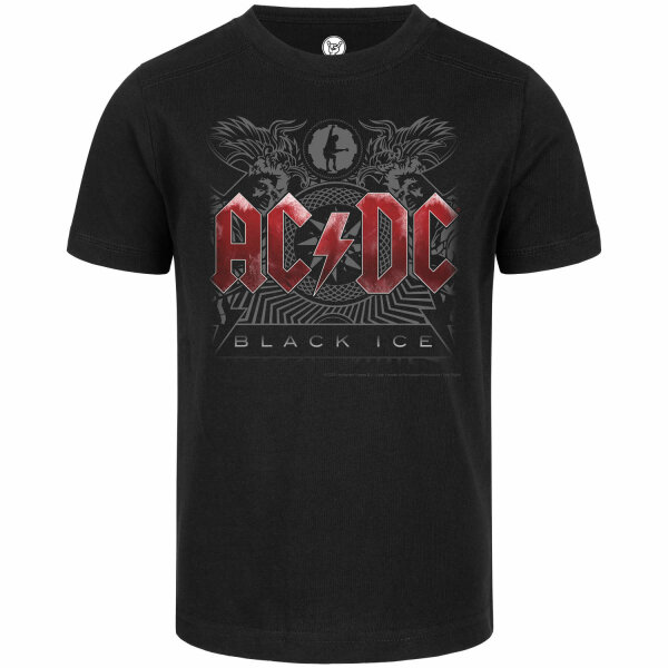 AC/DC (Black Ice) - Kinder T-Shirt, schwarz, mehrfarbig, 104