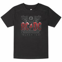 AC/DC (Black Ice) - Kinder T-Shirt, schwarz, mehrfarbig, 116