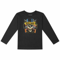 Guns n Roses (TopHat) - Kinder Longsleeve, schwarz, mehrfarbig, 92