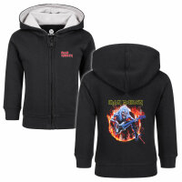 Iron Maiden (Fear Live Flame) - Baby zip-hoody - black -...
