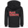 Iron Maiden (Logo) - Kids zip-hoody, black, red/white, 116