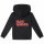 Iron Maiden (Logo) - Kids zip-hoody, black, red/white, 140