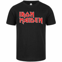 Iron Maiden (Logo) - Kinder T-Shirt - schwarz -...