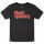 Iron Maiden (Logo) - Kinder T-Shirt, schwarz, rot/weiß, 104
