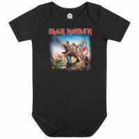 Iron Maiden (Trooper) - Baby Body - schwarz - mehrfarbig...