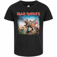 Iron Maiden (Trooper) - Girly Shirt - schwarz -...