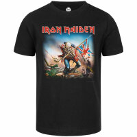 Iron Maiden (Trooper) - Kinder T-Shirt - schwarz -...
