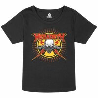 Megadeth (Skull & Bullets) - Girly Shirt, schwarz, mehrfarbig, 104